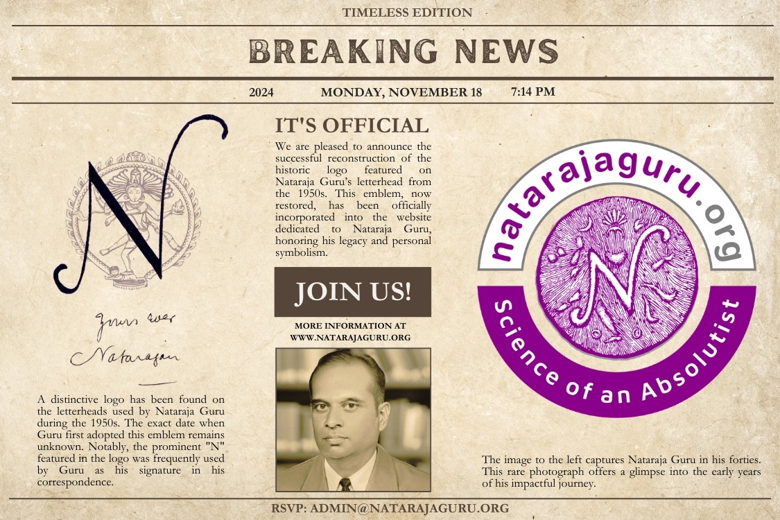 Nataraja Guru Logo